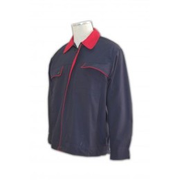 D049 量身訂造員工外套  雙胸袋 訂購工業制服 設計工程制服  製衣工業中心 D049 量身訂造員工外套  雙胸袋 訂購工業制服 設計工程制服  製衣工業中心